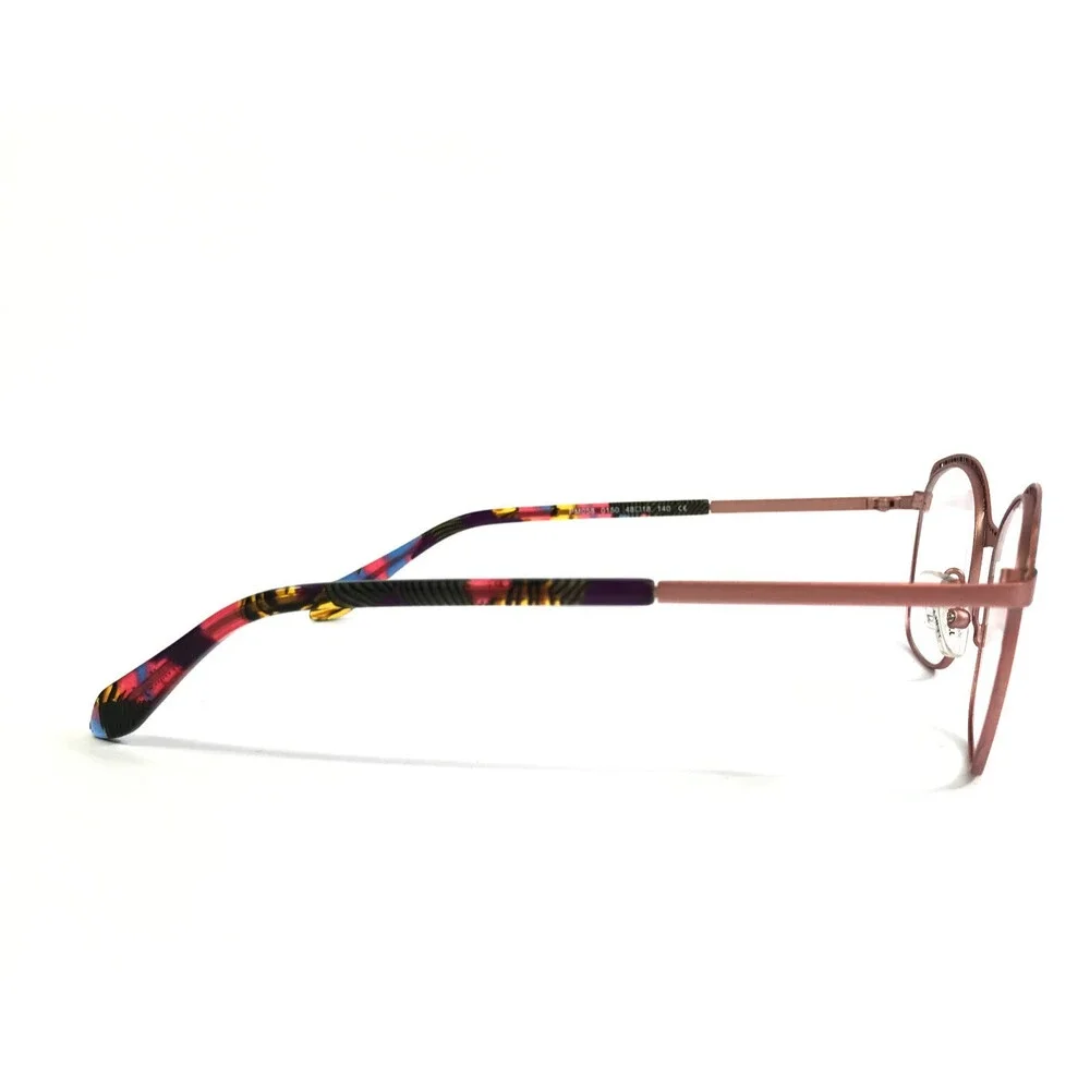 J.F. Rey Petite Eyeglasses Frame PM058 0150 Black Pink Square Full Rim 48-18-140